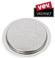Vev Vigano 12 Cups Stainless Steel Disk Filter Screen 