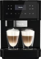 Miele CM6160 Milk Perfection Obsidian Black Automatic Countertop Coffee Machine 