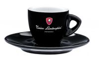 Lamborghini Shinny Black Espresso Cups - Set of 6