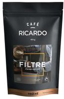 Café Ricardo FILTRE Bio Mélange Moyen Café en Grains 454 gr  
