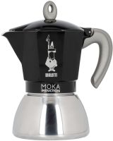Bialetti 6 Cups - 280ml MOKA INDUCTION Stove Top Espresso Maker Black - BLACK FRIDAY SALE