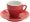 Nuova Point Milano Red 155ml Cappuccino Cup and Saucer Set of 6  