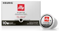 illy K-Cup® Keurig Compatible FORTE Extra Dark Roast Coffee Pods 10 Pack 