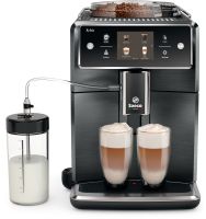 Saeco Xelsis SM7684/04 Titanium Metal Black Coffee Machine + FREE COFFEE 