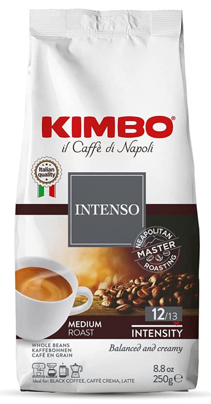 Kimbo INTENSO Dark Roast Coffee Beans 1 Kg / 2.2 lbs (1000g)