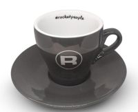 Rockert Classic GRIS Espresso Tasses Set de 2 