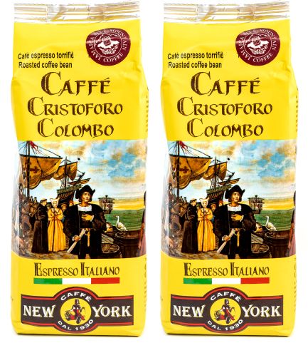 Caffe NY Cristoforo Columbo JAMAICAN BLUE MOUNTAIN Coffee Beans 2 Kg / 4.4 lbs (2000g) 