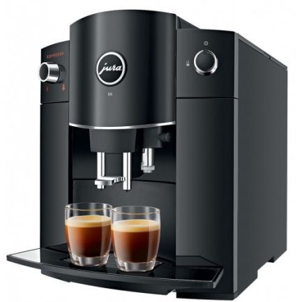 Jura D6 Black Automatic Coffee Machine - FREE COFFEE