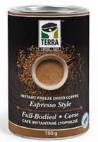 Terra Coffee Instant Freeze Dried ESPRESSO Style Coffee 100 gr