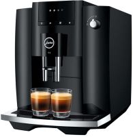 Jura E4 Piano Black Automatic Coffee Machine - FREE COFFEE