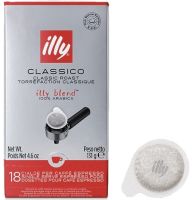 illy CLASSICO Medium Blend Espresso ESE PODS Box 18