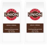 Cafe Union GRAN CREMA Medium Roast Coffee Beans 2 Kg / 4.4 lbs (2000g)
