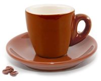 Cuisinox Brown Espresso Cups Set of 6