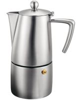 Cuisinox Milano Satin 10 Cups Espresso Stainless Steel Coffee Maker