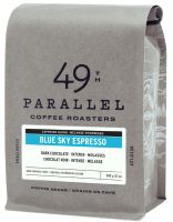 49th Parallel BLUE SKY Mélange Corse Café en Grains 340 gr / 12oz  