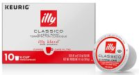 illy K-Cup® Keurig Compatible CLASSICO Medium Roast Coffee Pods 10 Pack 