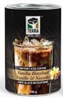 Terra Coffee Instant Freeze Dried VANILLA HAZELNUT Style Coffee 120 gr