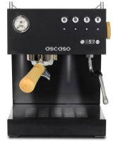 Ascaso Steel UNO Coffee Machine Black / Light Wood Handle with PID 