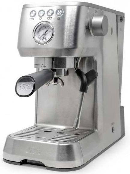 Solis Barista Perfetta Plus Gris Machine a Cafe Espresso