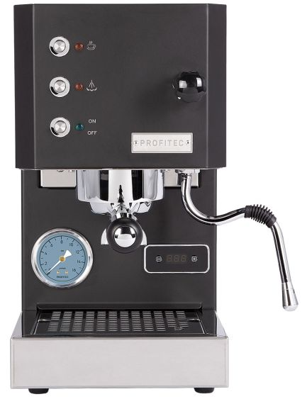 Profitec GO Black Coffee Machine with PID 