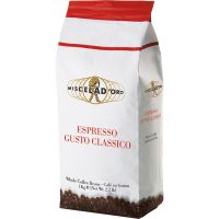 Miscela D'Oro GUSTO CLASSICO Cafe en Grains 2.2 Livres (1000g) 