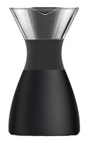 Asobu 6 Cups - 32 oz Pour Over BLACK Coffee Maker 
