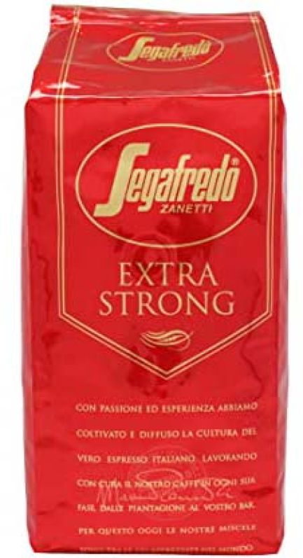 Segafredo Extra Strong Coffee Beans 1 Kg / 2.2 Lbs (1000 gr)