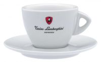 Lamborghini White Cappuccino Cups - Set of 6 