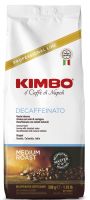 Kimbo DECAFFEINATO Torréfaction Moyenne Café en Grains 0.5 Kg / 1.1 Livres (500g)